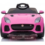 ATAA Jaguar 12v Pink Elektroauto für Kinder mit 12V Batterie und Fernbedienung