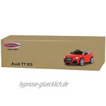 JAMARA 460277 Ride-on Audi TT RS 12V-Softanlauf 2-Gang Fahrzeug Rot