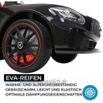 Kinder Elektroauto Mercedes Benz Amg GT4 Sport Edition Lizenziert 2,4 Ghz Fernbedienung Softstart Elektro Auto für Kinder ab 3 Jahre Schwarz