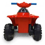 ROLLPLAY Mini Elektro-Quad Für Kinder ab 1,5 Jahren Bis max. 18 kg 6-Volt-Akku Bis zu 2 km h Rollplay 6V Mini Quad Rot