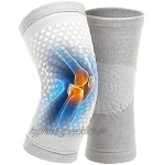 Lsdnlx Knieschoner,2PCS Self Heating Support Knieschoner Kniestütze Warm für Arthritis Gelenkschmerzen Linderung Wiederherstellung von Verletzungen