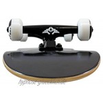 Fraktur verblasst schwarz Volle Größe komplett Skateboard–20,3cm–ABEC 5 52mm