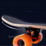 TTKD 27-Zoll-Skateboard für Mädchen Jungen Kinder Anfänger Mini Cruiser Skateboard Kunststoff-Skateboard Komplett für Jugendliche 7-lagiges Ahorn Double Kick Concave Skateboard Wettbewerbspreise