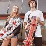 TTKD Komplettes Standard-Skateboard 31x 8 Doppelkipp-Straßenroller für Mädchen Jungen Anfänger Profi für Anfänger Erwachsene Teenager Kinder Jungen und Mädchen Wettbewerbspreise