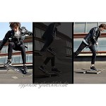 TTKD Komplettes Standard-Skateboard 31x 8 Doppelkipp-Straßenroller für Mädchen Jungen Anfänger Profi für Anfänger Erwachsene Teenager Kinder Jungen und Mädchen Wettbewerbspreise