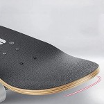 TTKD Skateboards für Anfänger Skateboards für Anfänger 31-Zoll 7 Layer Maple Double Kick Concave Skateboard Geeignet für Teenager Wettbewerbspreise