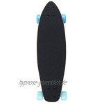 Xootz Kids 'Marmor Ahorn Deck komplett Anfänger Carve Skateboard Blau 27,75X 20,3cm