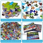 HUADADA 1000 Teile Puzzle | Italy Alpine Lake | 1000 Klassische Puzzles Colourful Puzzle Game 70 * 50cm