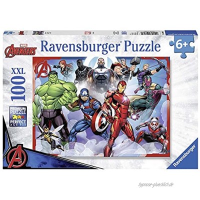 Ravensburger 10808 Marvel Avengers – 100-teiliges Puzzle mit extra großen Teilen für Kinder ab 6 Jahren X-Large