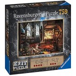 Ravensburger EXIT Puzzle 19954 Drachenschloss: Im Drachenlabor 759 Teile Puzzle für Erwachsene und Kinder ab 12 Jahren