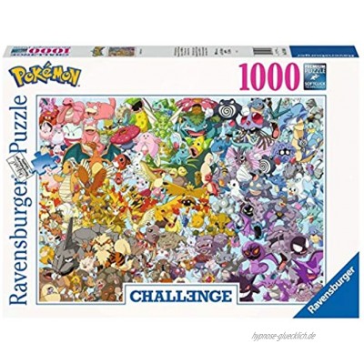 Ravensburger Puzzle 15166 Pokémon 1000 Teile Puzzle für Erwachsene und Kinder ab 14 Jahren Pokémon Fanartikel