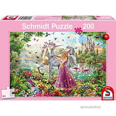 Schmidt Spiele 56197Schöne Fee im Zauberwald 200 Teile Kinderpuzzle