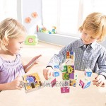 EKKONG Holzpuzzle für Kinder Holzspielzeug für Kinder,Lernspielzeug Für Kinder,Montessori Spielzeug,3D Kinder Holz Spielzeug,3D Tier-Puzzle