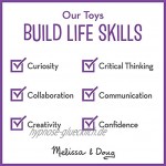 Melissa&Doug Grundfertigkeitenbrett | entwicklungsförderndes Spielzeug | motorische Fähigkeiten | Problemlösung | 3+ | Geschenk für Jungen oder Mädchen