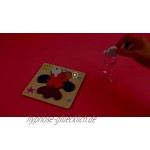 Rolimate Holzpuzzle 3D Steckpuzzle Holzspielzeug Montessori Spielzeug Lernspielzeug Tierpuzzle Frühpädagogisches Vorschulspielzeug Bestes Geburtstagsgeschenk für 3 4 5+ Jahre 5 Pack