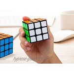Buself Zauberwürfel Speed Cube 3X3 Magic Cube,Dreht Sich schneller und präziser als der Original. Super-robust mit lebendigen Farben