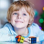 Coolzon Zauberwürfel original Würfel 2x2 2x2x2 Glatt drehbares Puzzle Magic Cube für Kinder