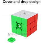 FunnyGoo YongJun YJ YuLong 2M 3x3x3 V2M Magic Cube Zauberwürfel Glatte Puzzles Würfel + EIN Würfelständer Stickerless