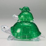 HCM Kinzel 59185 3D Crystal Puzzle-Schildkröten Bunt
