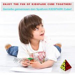 KidsPark Zauberwürfel Set 5 Stück Magic Speed Cube Set 2x2 3x3 Puzzle Würfel Pyraminx Megaminx Skewb Speedcube PVC Aufkleber Magic Cubes Speed Puzzle Cube für Kinder & Erwachsene
