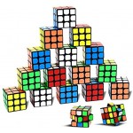 Party Puzzle Spielzeug 18 Pack Mini Würfel Set Party Favors Cube Puzzle,1.18 Puzzle Magic Cube umweltfreundliche Safe Material mit lebendigen Farbe Party Puzzle Spiel für Jungen Mädchen Kinder