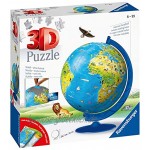 Ravensburger 3D Puzzle 11160 Kinderglobus in deutscher Sprache 180 Teile