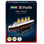 Revell 3D Puzzle 112 RMS Titanic das wohl berühmteste Schiff der Welt Zubehör Farbig
