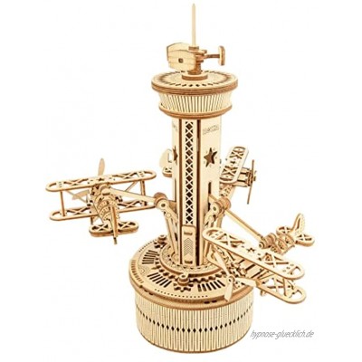 ROKR DIY Musik Box Puzzle Modell Kits Damen Herr Geschenk Holz Spielzeug 3D Modellbau Handarbeit