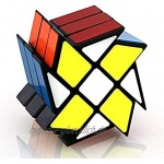 XMD Zauberwürfel Magic Cube Fluktuationswinkel Puzzle Cube 3D Puzzle Cube Brain Teaser Lernspielzeug für Kinder Jungen Mädchen