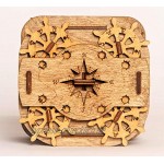 iDventure Cluebox Davy Jones Locker Escape Room Spiel kniffeliges 3D Holzpuzzel Rätsel einzigartige Knobelspiele Escape Box Spiele Für Erwachsene und Rätselbox für Kinder