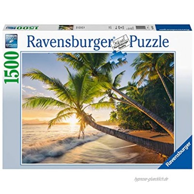 Ravensburger Puzzle 15015 Strandgeheimnis 1500 Teile Puzzle für Erwachsene und Kinder ab 14 Jahren Puzzle mit Strand-Motiv