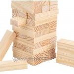 Beautifui Baustein Stapelturm Spielzeug Lernen Holz für Kinder 3 Stück