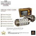Noble Collection The Da Vinci Code Sakrileg Kleines Kryptex Dan Brown Mini Safe