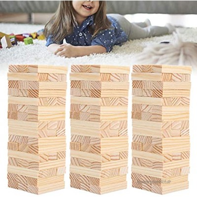 Stapelturm Baustein Holz Lernen für Kinder 3 Stück