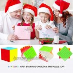 TOYESS Zauberwürfel 7x7 Stickerless Speed Cube 7x7x7 3D Puzzle Würfel Spielzeug für Kinder