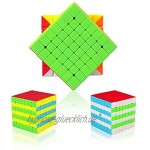 TOYESS Zauberwürfel 7x7 Stickerless Speed Cube 7x7x7 3D Puzzle Würfel Spielzeug für Kinder