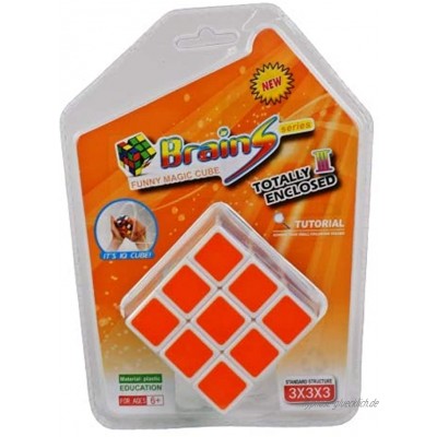 Brains Magic Cube,3x3 Speed Cube Magic Cube 3x3x3rubik Speed Cube Magischer würfel fit Speed Cubing für Kinder Erwachsene Anfänger Lebendigen Farben