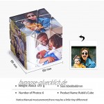 Brand new Alskafashion DIY Fotorahmen Home Decoration Multiphoto Rubik's Cube Angepasste Rubik's Cube mit Ihren eigenen Foto-Familienspielen für Kinder Erwachsene #6 Ghost Rubik's Cube