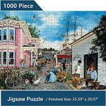 LCSD Puzzles 1000 Stück Puzzles for Erwachsene for Kinder Nordic Elk Large Jigsaw Intellectual Educational Spiel Schwierig Und Herausforderung Psychedelisches Spiel