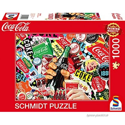 Schmidt Spiele 59916 Coca Cola is it Bunt