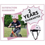 KIDDIMOTO Fahrrad Helm für Kinder CE-Zertifizierung Fahrradhelm Design Sport Helm für Skates Roller Scooter laufrad