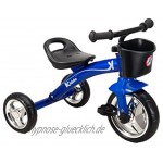 Kiddo Blau 3 Wheeler intelligentes Design Kids Kind Kinder Trike Dreirad Rutscher Bike 2-5 Jahre neu blau