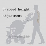 NUBAO Dreirad für Babys und Kinder 3 Räder sicherer Baldachin mit Griff Schiebepedal Farbe: Hellgrau Dreiräder für 1–3 Jahre