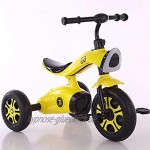NUBAO Dreirad für Babys und Kleinkinder Dreirad 3 Räder mehrfarbig für 2 3 4 5 Jahre für Innen- und Außenbereich für 1 3 Jahre Farbe: Gelb