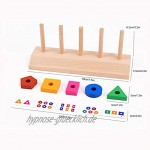 Form Geometrisches Matching Toy für KinderYF-matching sleeve column blue
