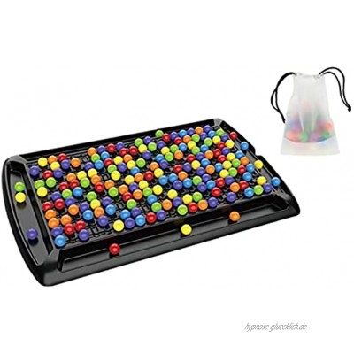 Povanjer Rainbow Ball Elimination Game Rainbow Ball Matching Toy Desktop-Puzzle-Spielzeug-Spiel Beseitigen Regenbogen-Puzzle-Spiel Pädagogisches Spielzeug-Geschenk Für Jungen Und Mädchen 241pcs
