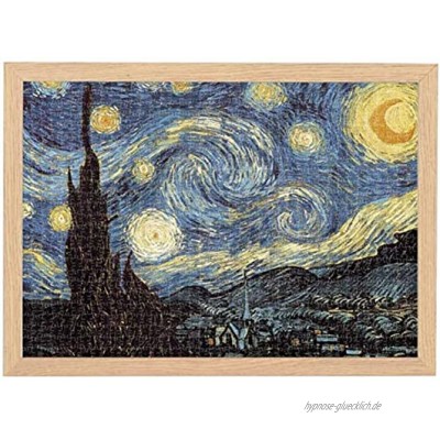 Puzzle GCX for Erwachsene 1000 Stück Rahmen Kinder Lernspielzeug Van Gogh Künstlerische Interessant
