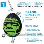 Smart Egg Frank-Einstein: 3D Labyrinth Puzzle und Lernspielzeug für Kinder Niveau 15 in Einer Brainteaser Serie Herausforderung und Spaß beim Lösen des Labyrinths im Ei