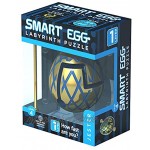 Smart Egg Jester Gold: 3D Labyrinth Puzzle und Lernspielzeug für Kinder Niveau 4 leicht in Einer Brainteaser Serie Herausforderung und Spaß beim Lösen des Labyrinths im Ei