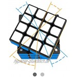 XJST 4X4 Magischer Geschwindigkeitswürfel Anti-Stress Für Anti-Angst-Erwachsene Für Erwachsene Sind Leicht Zu Drehen Und Reibungslos Spielen Durable Magic Cube Für Amateure Und Wettbewerber,B